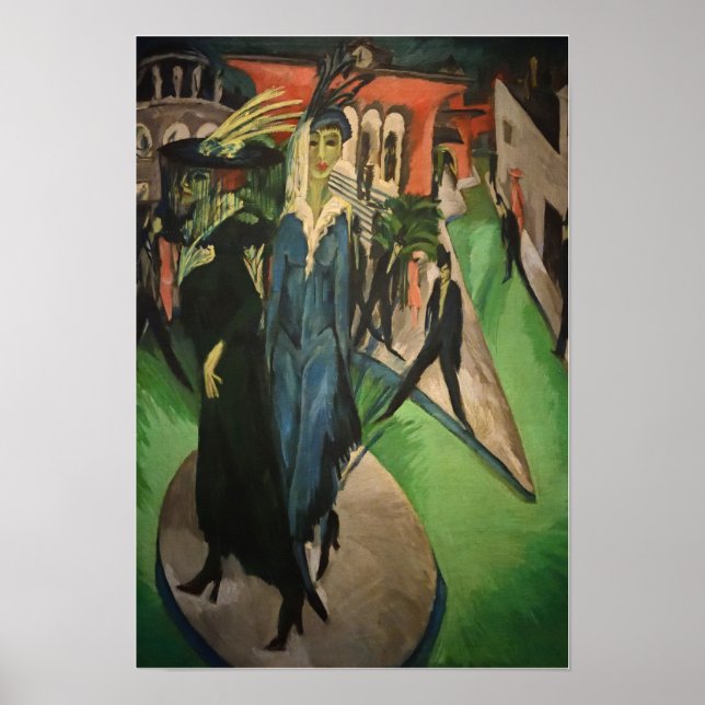 Póster Kirchner - Plaza Potsdamer (Frente)