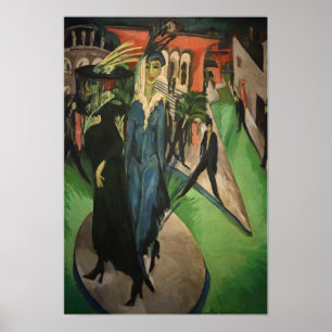 Póster Kirchner - Potsdamer Platz