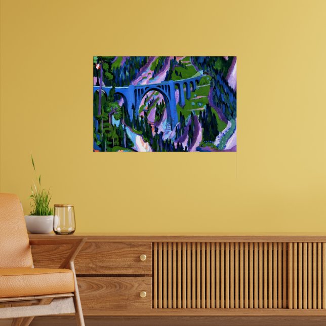 Póster Kirchner - Puente en Wiesen (Salón 2)