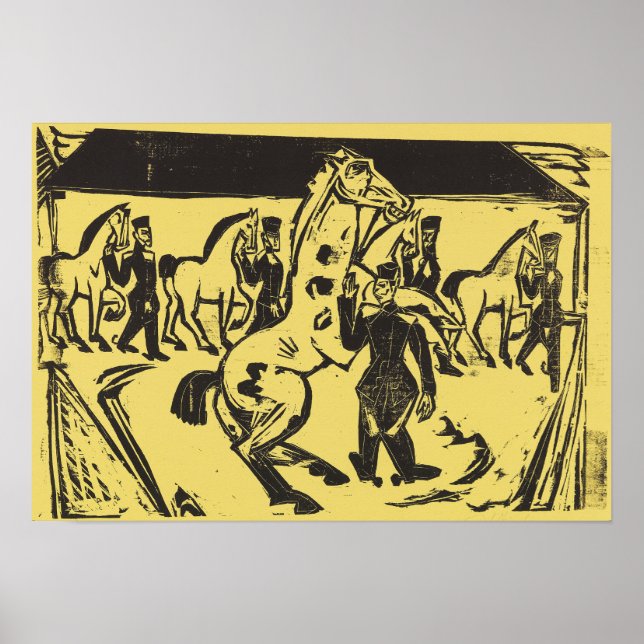 Póster Kirchner - Rectoría de Kasernen (Frente)