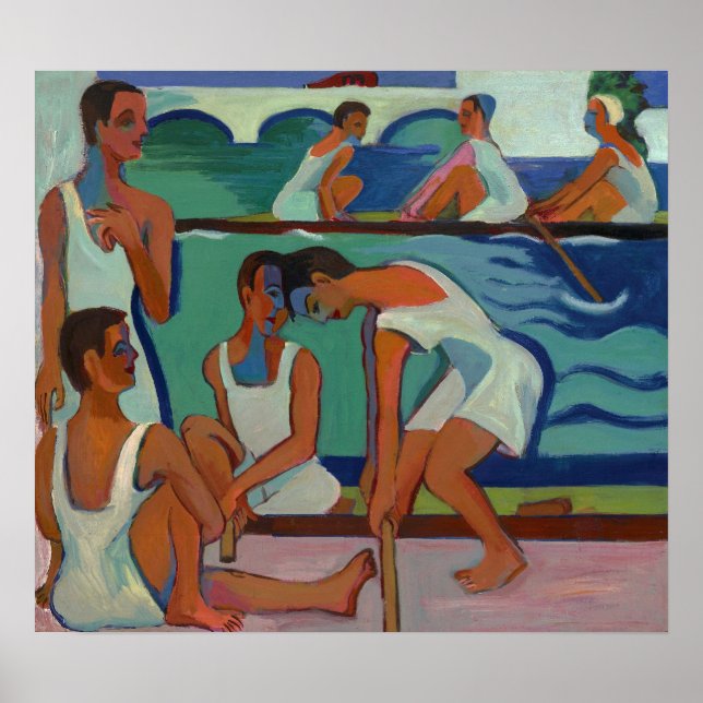 Póster Kirchner - Rower 1928 (Frente)