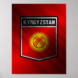 Póster Kirguistán