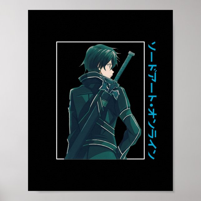 Póster ¡Kirito! - SAO (Frente)
