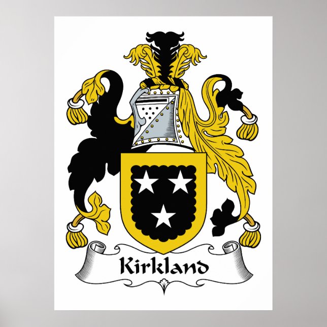 Póster Kirkland Family Crest (Frente)