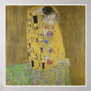 Póster Kiss Gustav Klimt