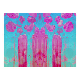 Póster Kisses in pink