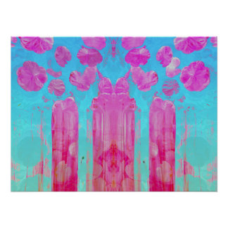 Póster Kisses in pink