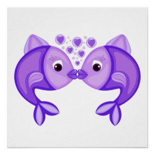 PÓSTER KISSING FISH
