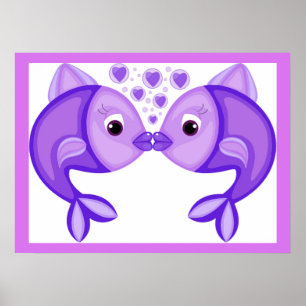 PÓSTER KISSING FISH