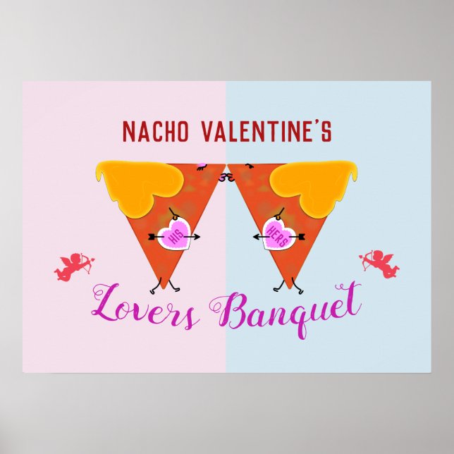 Póster Kissing Nacho Valentine (Frente)