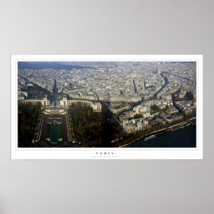 Póster Kissing Paris