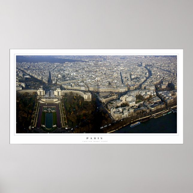 Póster Kissing Paris (Frente)