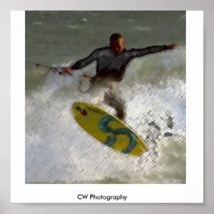 Póster Kite Boarder