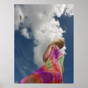Póster Kite Fantasy