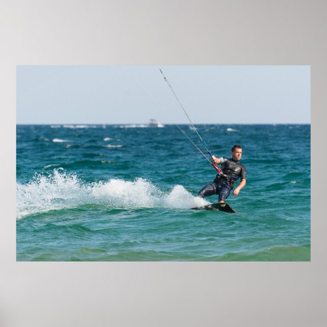 Póster Kitesurf (Frente)