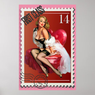 Póster Kitsch Bitsch : San Valentín de primera clase
