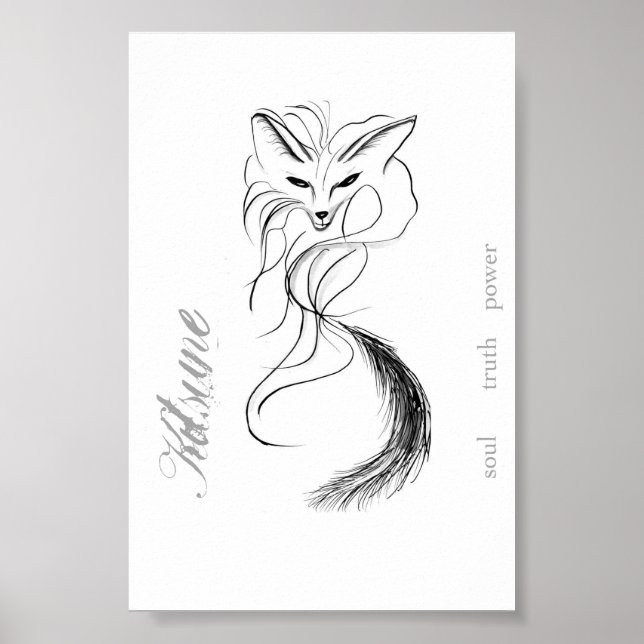 Póster Kitsune - the spirit of the fox (Frente)