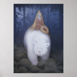 Póster Kittelsen King Valemon El oso blanco CC0818 XL
