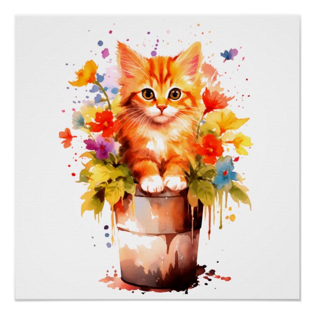 PÓSTER KITTEN (Anverso)