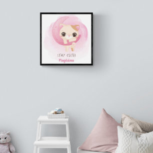 Póster Kitten personalizado