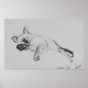 Póster Kitty "Baby"