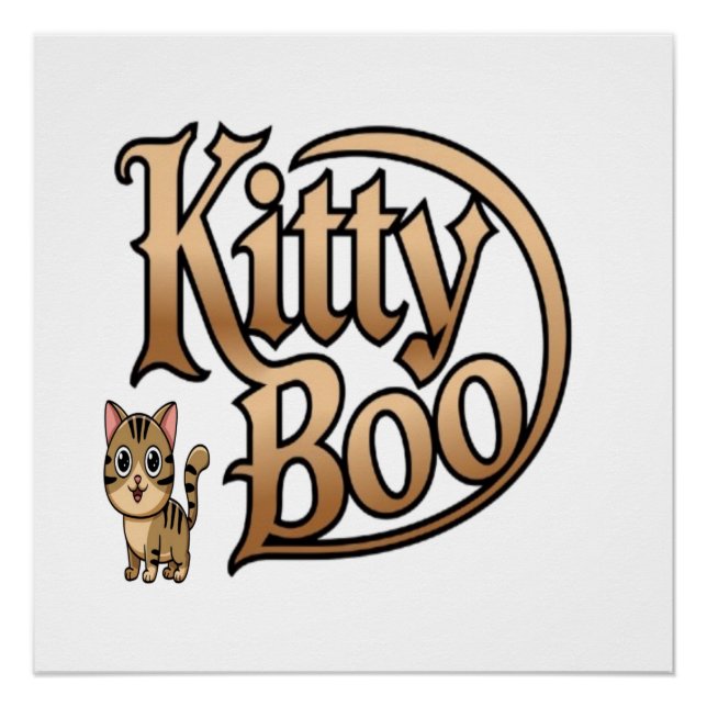 Póster kitty boo (Anverso)