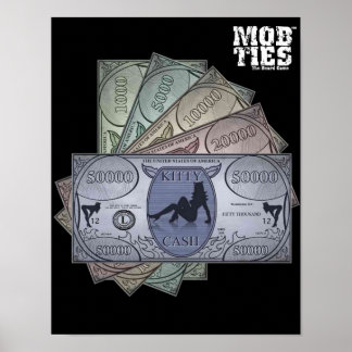 Póster Kitty Cash