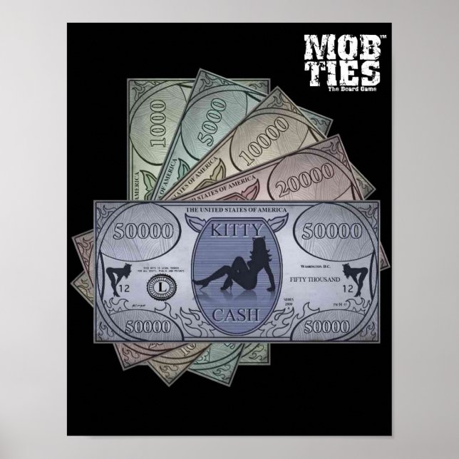 Póster Kitty Cash (Frente)