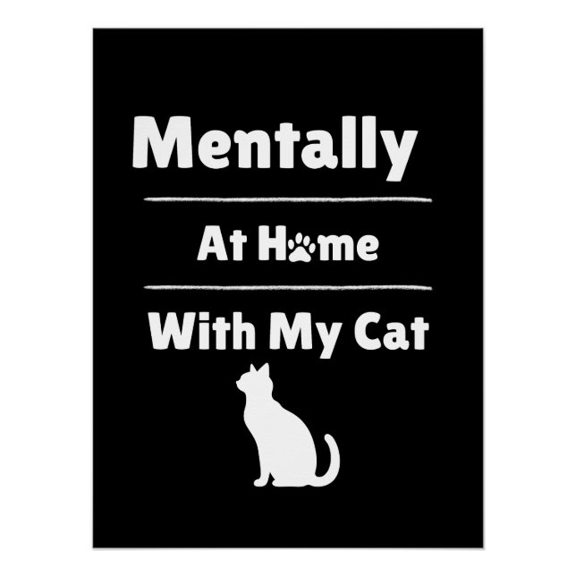 Póster Kitty cat (Anverso)