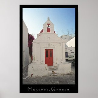 Póster Kitty Church - Mykonos