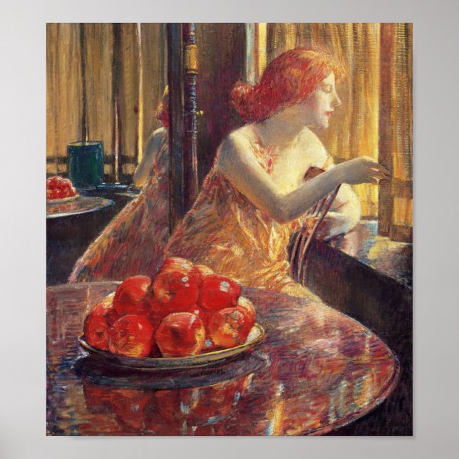 Póster Kitty Hughes (bella mujer norteamericana de origen (Frente)