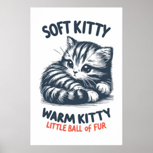 Póster Kitty suave