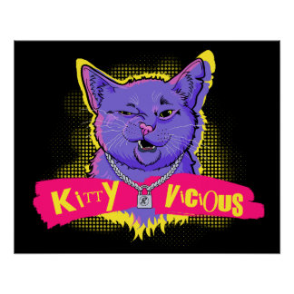 Póster Kitty Vicious 