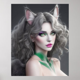 PÓSTER KITTY WAIFU 02