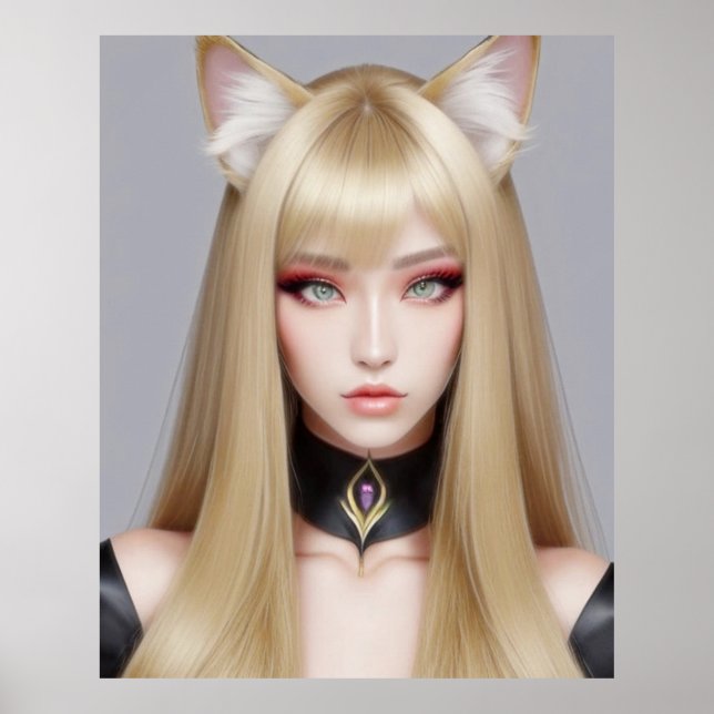 PÓSTER KITTY WAIFU 03 (Frente)