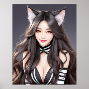 PÓSTER KITTY WAIFU 04