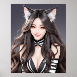 PÓSTER KITTY WAIFU 04