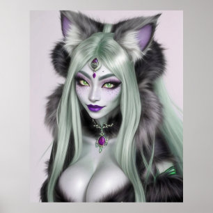 PÓSTER KITTY WAIFU 07