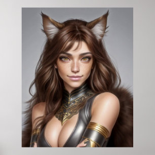 PÓSTER KITTY WAIFU 08