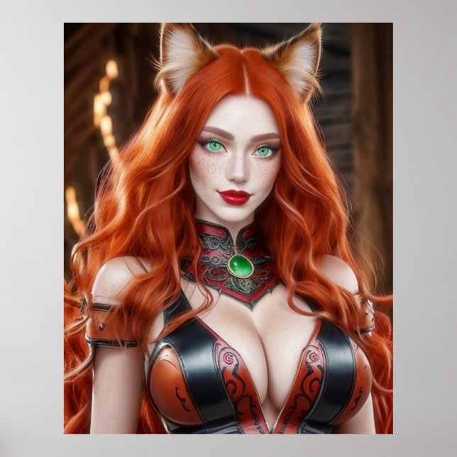 PÓSTER KITTY WAIFU 09 (Frente)