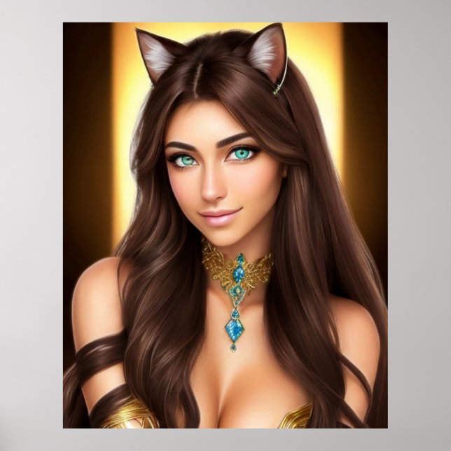 PÓSTER KITTY WAIFU 11 (Frente)