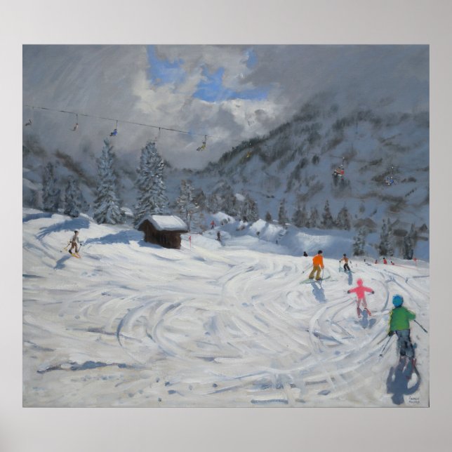 Póster Kitzbuhel Austria 2008 (Frente)