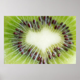 Póster Kiwi Fruit Inside Poster