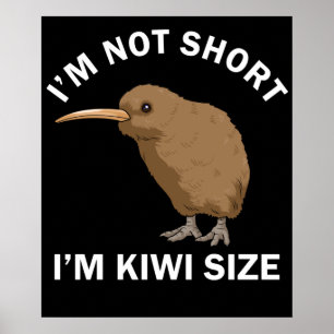 Póster Kiwi Gift Men Kiwi Bird Women New Zealand Kiwi