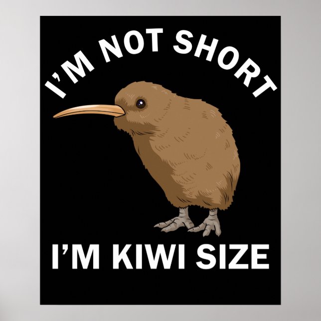 Póster Kiwi Gift Men Kiwi Bird Women New Zealand Kiwi (Frente)