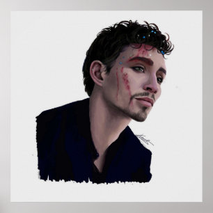 Póster Klaus Hargreeves, La Academia De Los Paraguas