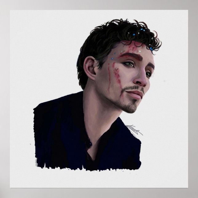 Póster Klaus Hargreeves, La Academia De Los Paraguas (Frente)