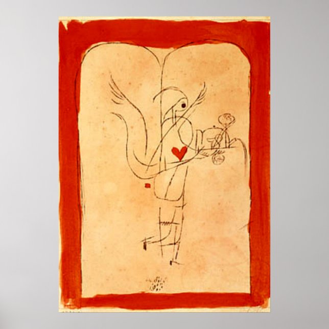 Póster Klee - A Spirit sirve un pequeño desayuno (Frente)