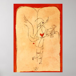 Póster Klee - A Spirit sirve un pequeño desayuno