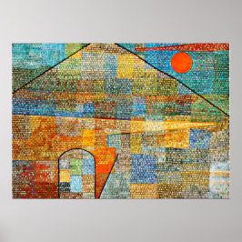 Póster Klee - Ad Parnassus